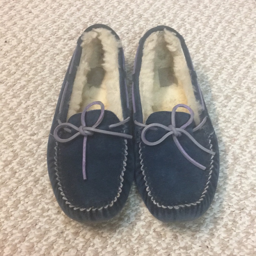 Cobalt Ugg Moccasins